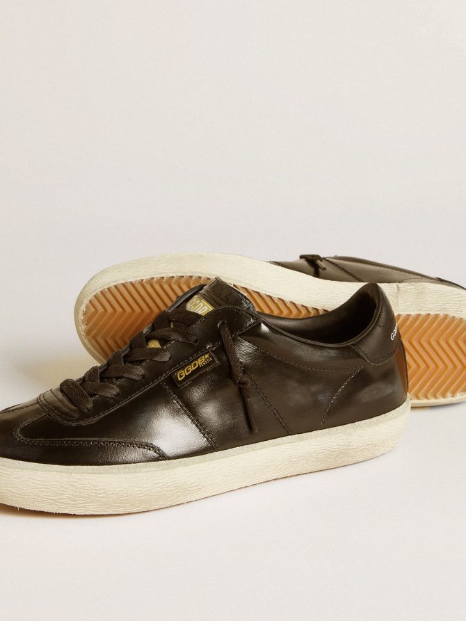 Women’s Soul Star in black patent leather with black leather heel tab - Image 3