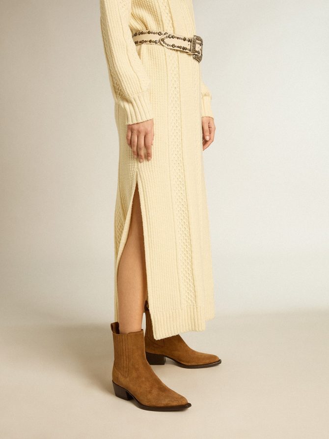 Debbie brown suede boots - Image 3