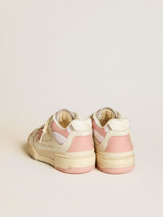 Women’s Forty2 with pink star and white leather heel tab - Image 4
