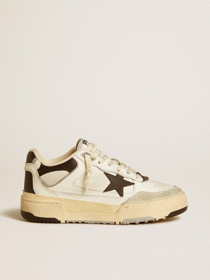Women’s Forty2 with black star and black leather heel tab