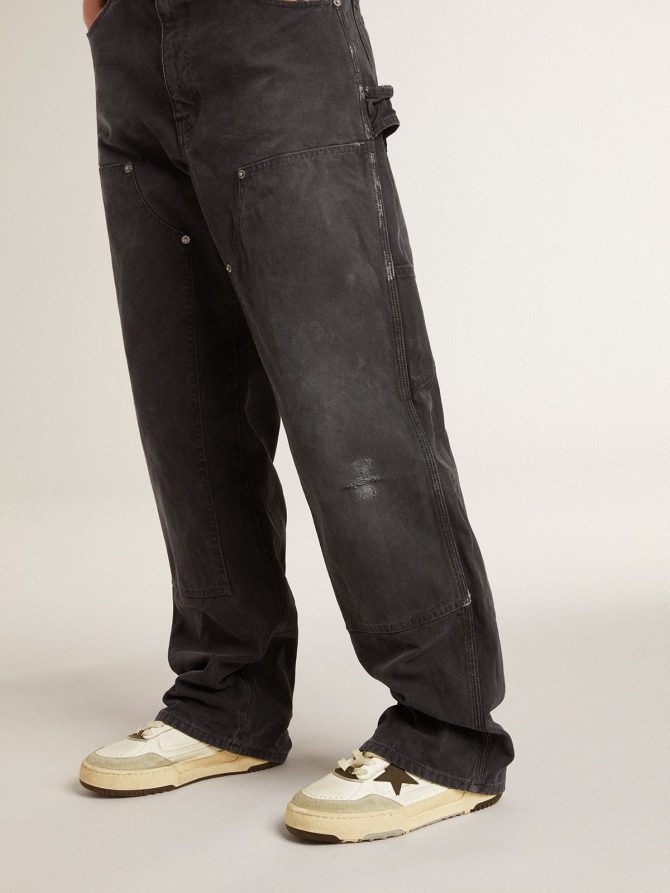 Women’s Forty2 with black star and black leather heel tab - Image 3