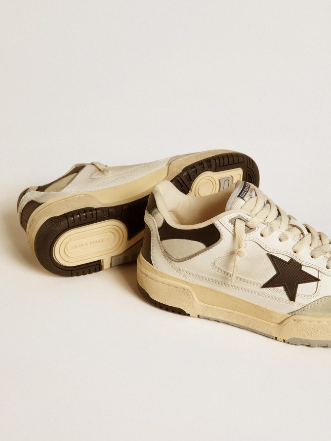 Women’s Forty2 with black star and black leather heel tab - Image 4