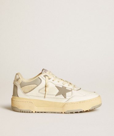 Women’s Forty2 with grey star and white leather heel tab