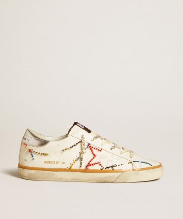 Women’s Super-Star LTD with perforated star and metallic leather heel tab