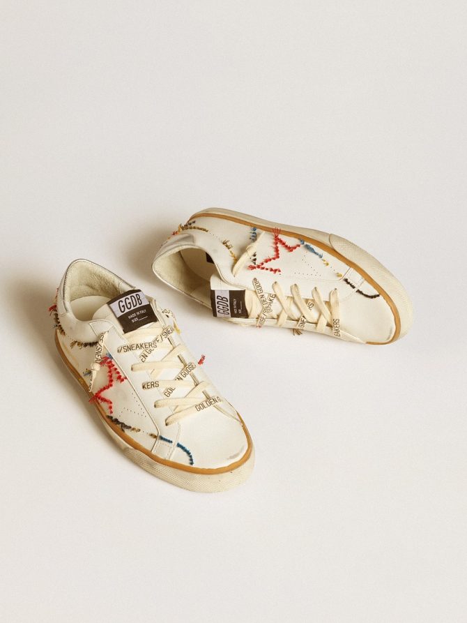 Women’s Super-Star LTD with perforated star and metallic leather heel tab - Image 2