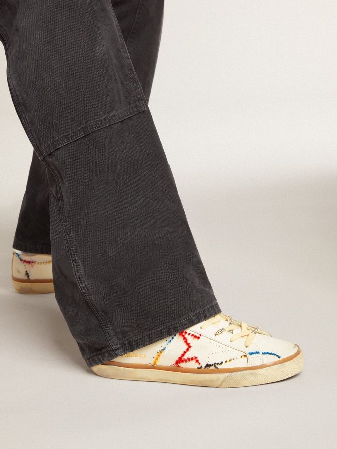 Women’s Super-Star LTD with perforated star and metallic leather heel tab - Image 3
