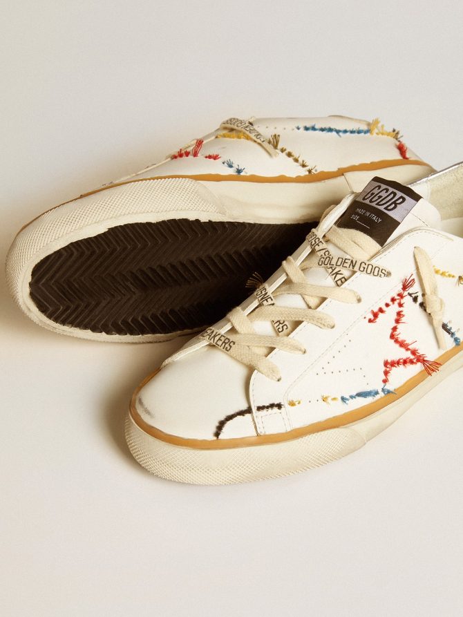 Women’s Super-Star LTD with perforated star and metallic leather heel tab - Image 4