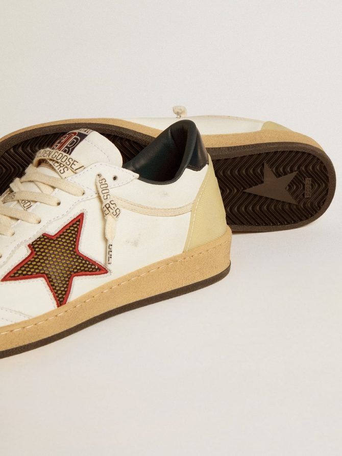 Women’s Ball Star LTD with mesh star and midnight blue leather heel tab - Image 3
