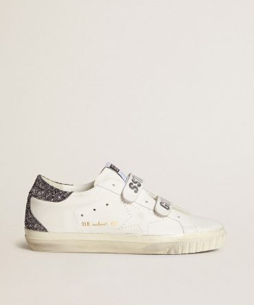 Bio-based Old School with perforated star and glitter heel tab