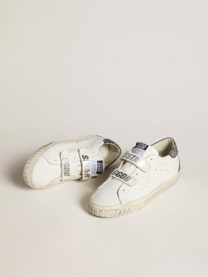 Bio-based Old School with perforated star and glitter heel tab - Image 2