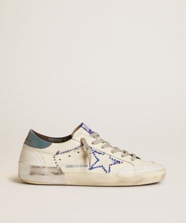 Women’s Super-Star LTD in nappa with embroidered star and leather heel tab