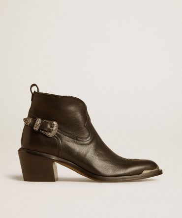Patty ankle boots in black leather