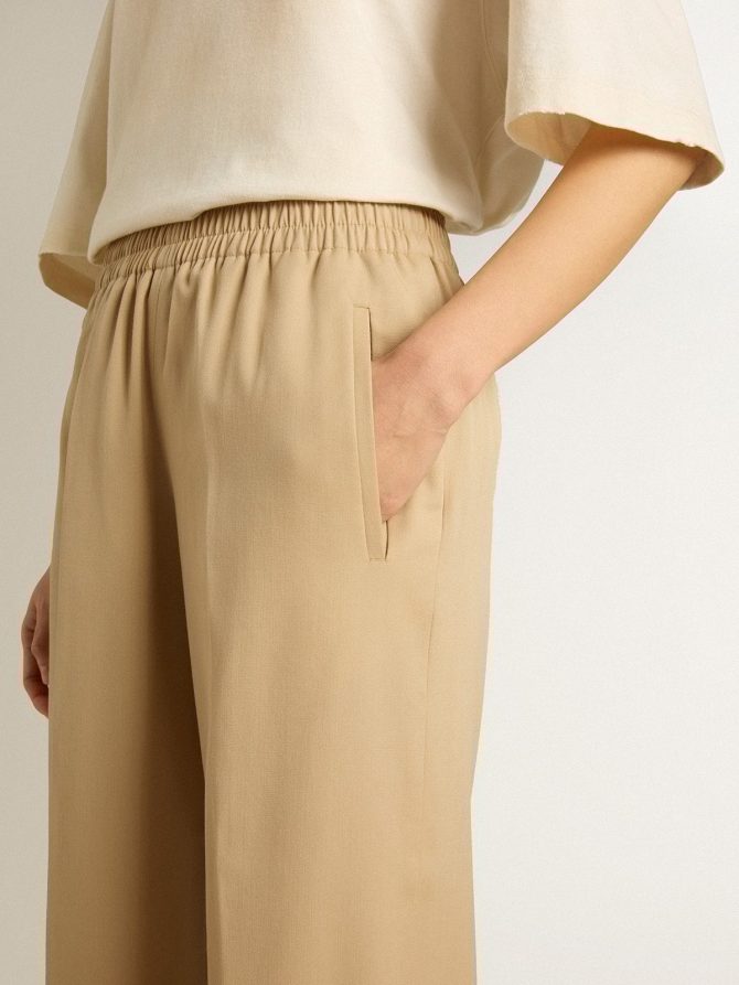 Women’s sand-colored joggers - Image 5