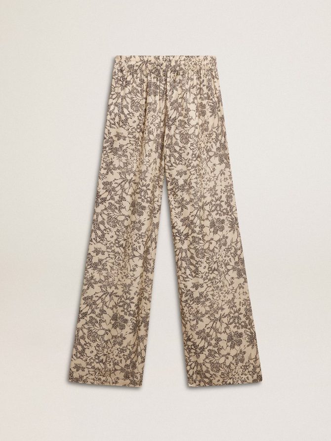 Women’s joggers with floral print - Image 6