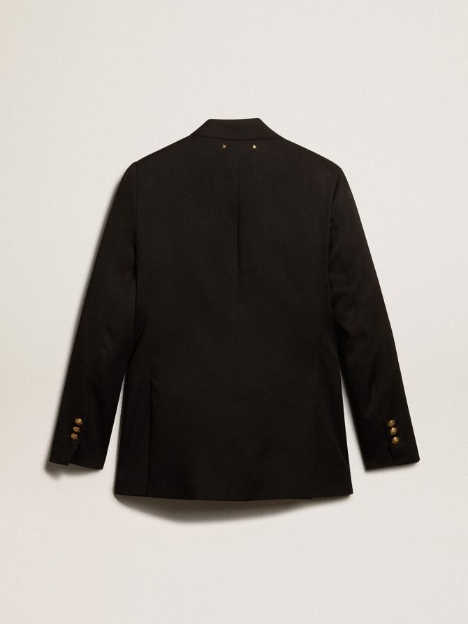Women’s black double-breasted blazer - Image 6