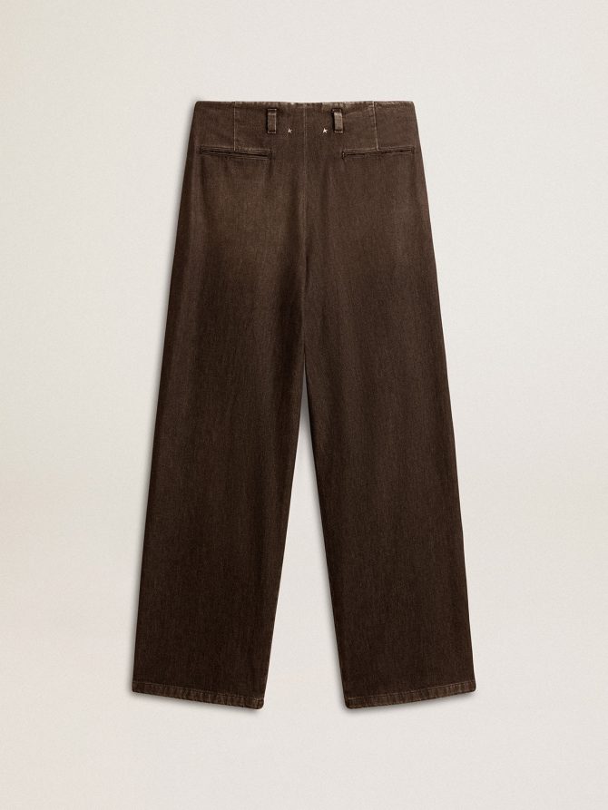 Women’s medium-wash cotton pants - Image 2