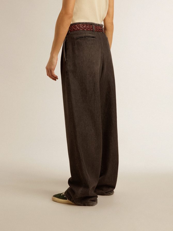 Women’s medium-wash cotton pants - Image 5