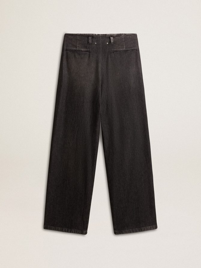 Women’s medium-wash cotton pants - Image 6