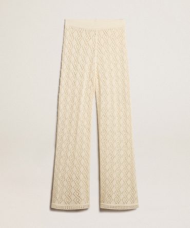Women’s ecru-colored pants