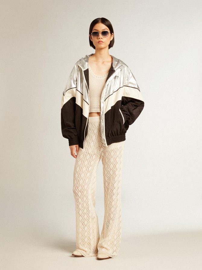 Women’s ecru-colored pants - Image 3