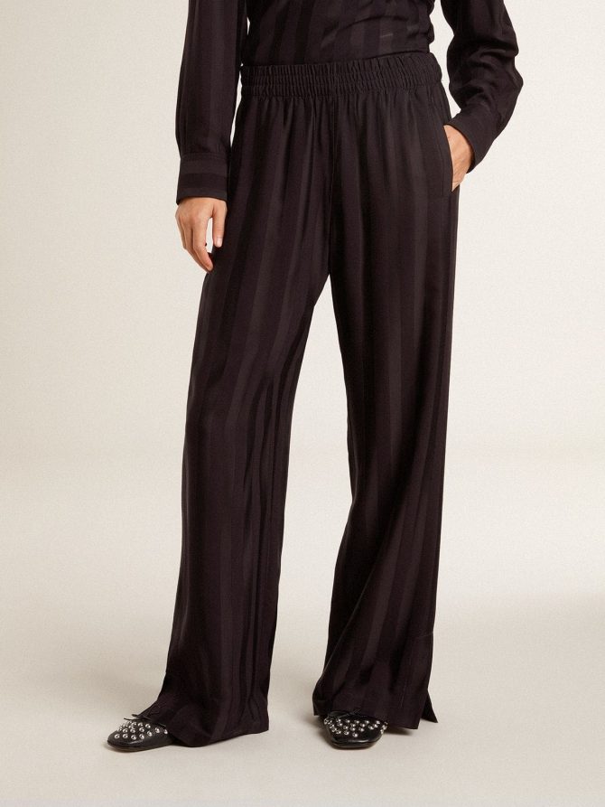 Women’s joggers with ankle slit - Image 2