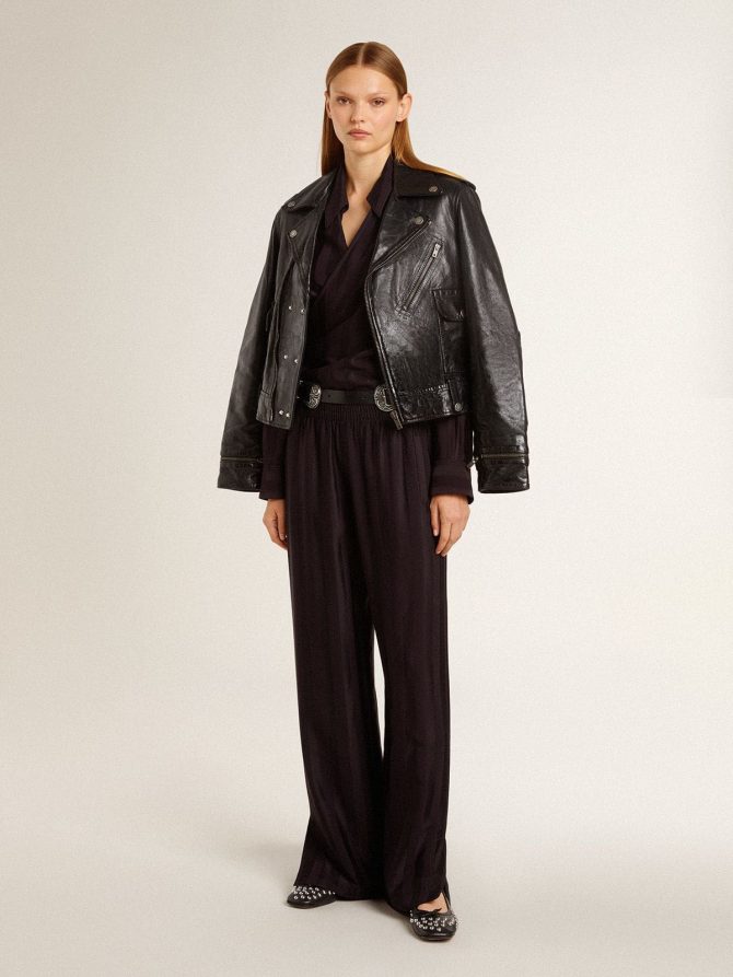 Women’s joggers with ankle slit - Image 3
