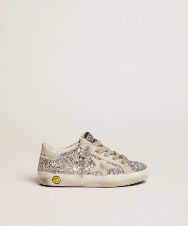 Super-Star Young with silver glitter