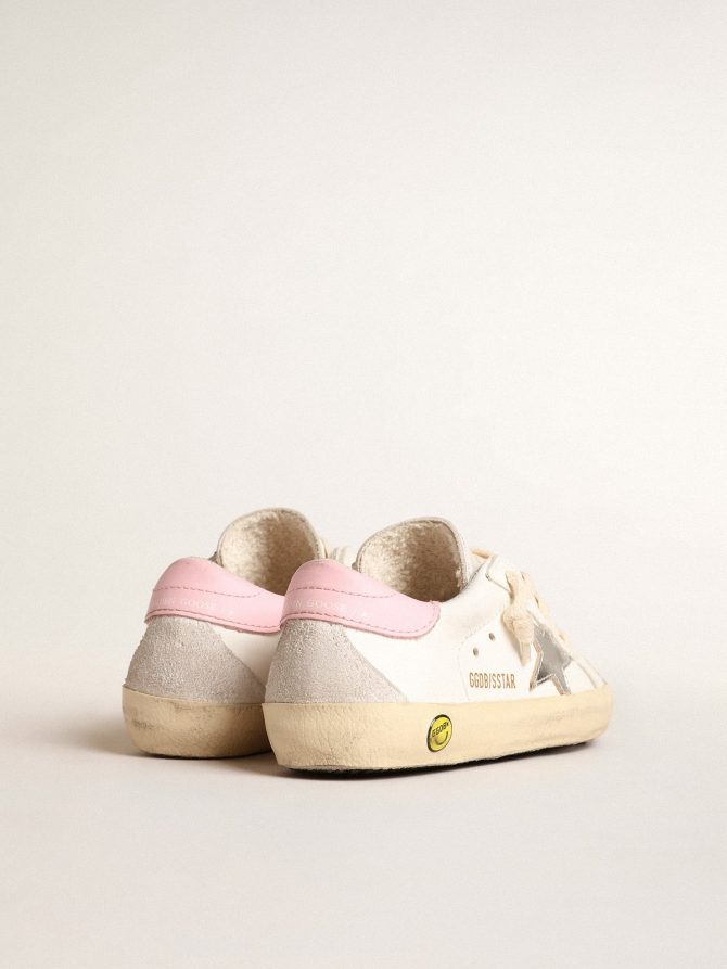 Super-Star Young with silver leather star and pink heel tab - Image 4