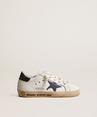 Super-Star Young in nappa with a printed star and black heel tab