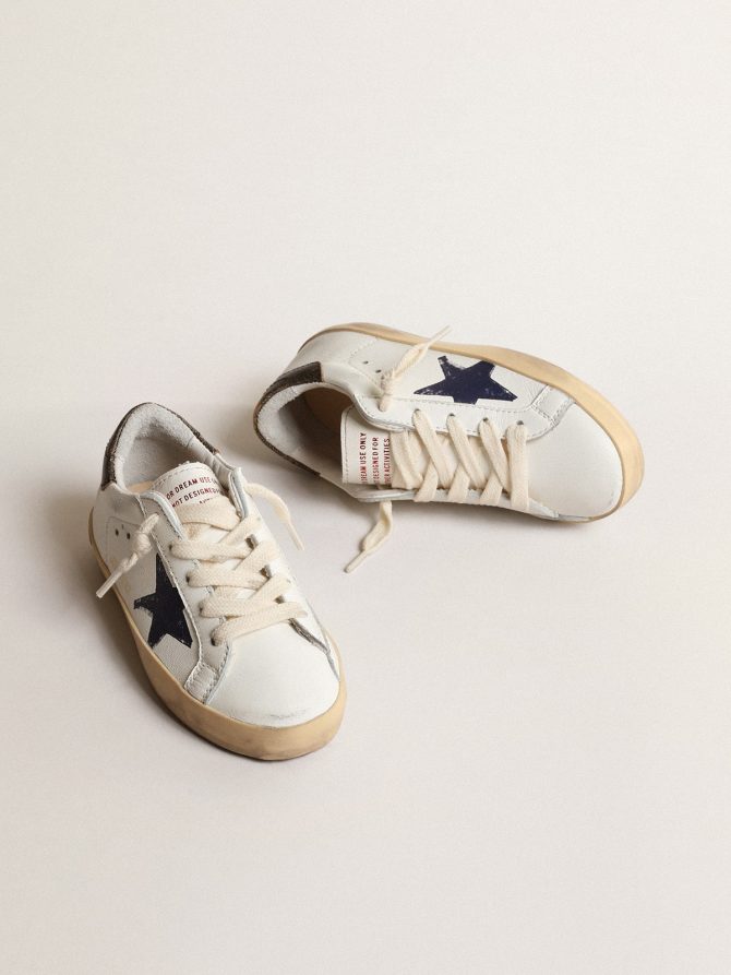 Super-Star Young in nappa with a printed star and black heel tab - Image 2