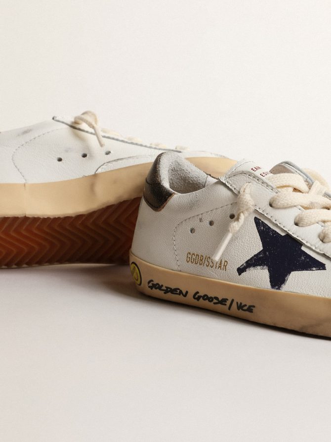 Super-Star Young in nappa with a printed star and black heel tab - Image 3