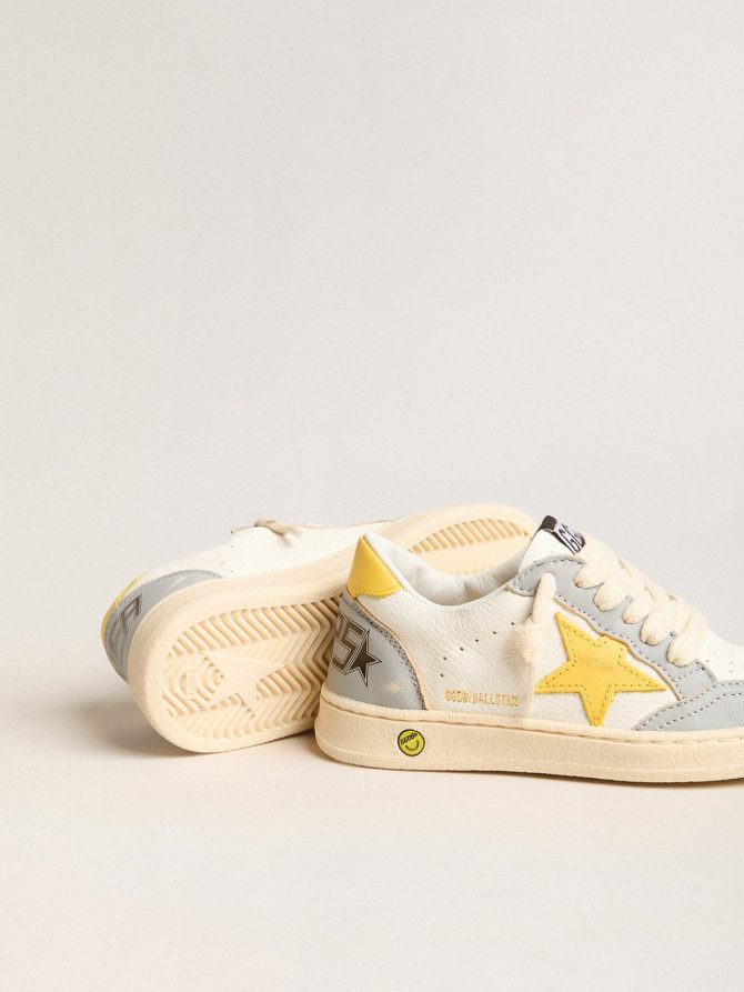 Ball Star Junior with yellow leather star and heel tab - Image 3