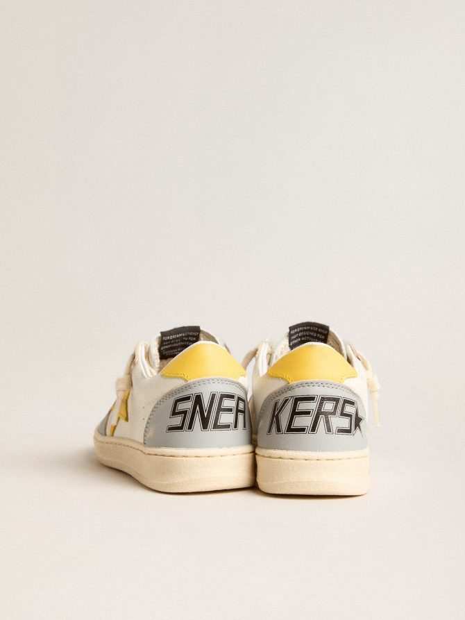 Ball Star Junior with yellow leather star and heel tab - Image 4